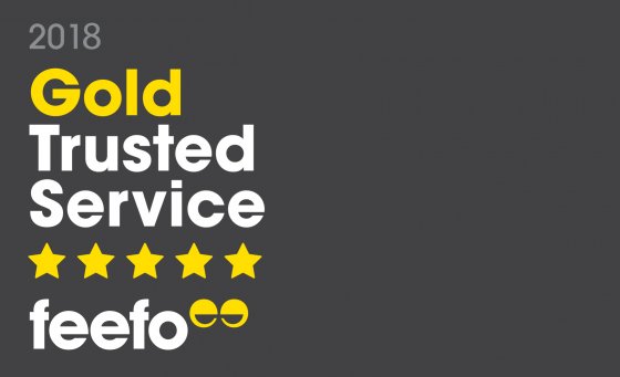 Feefo Gold Trust Award
