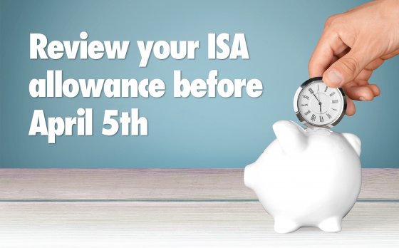 Review Your ISA Allowance