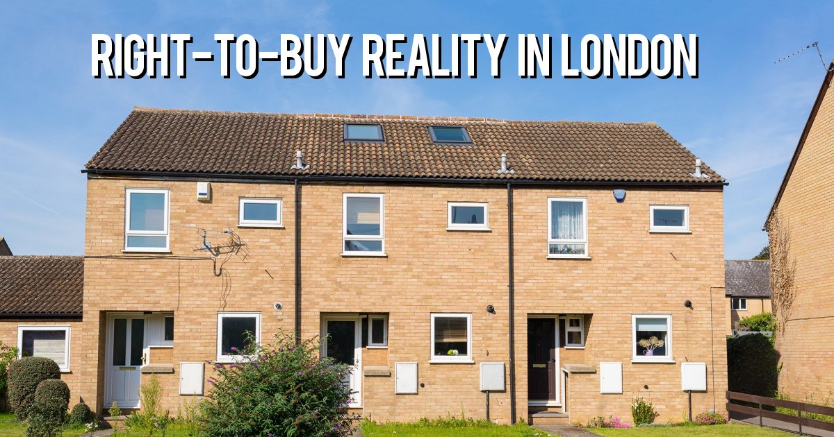 Right-to-buy reality in london